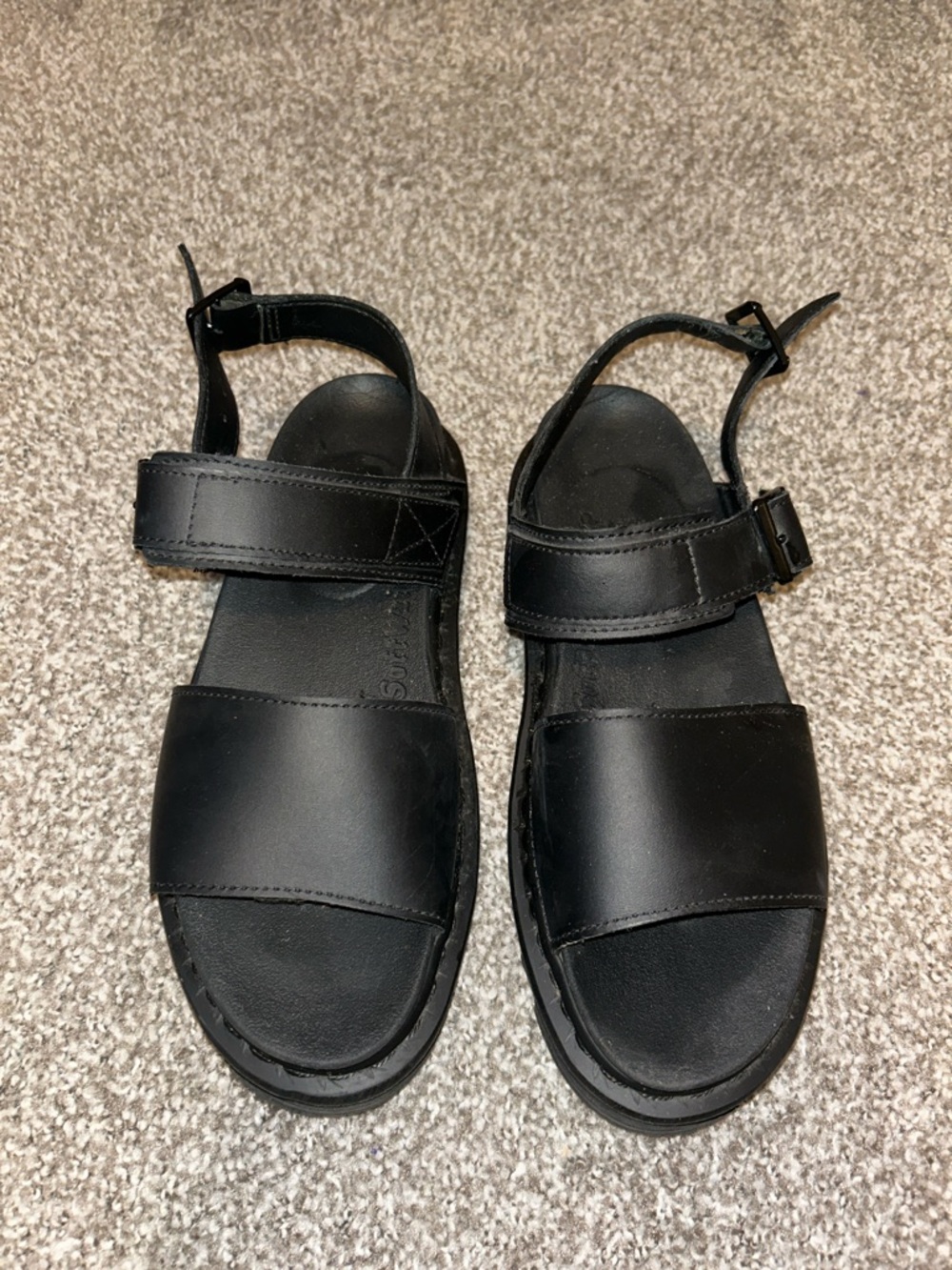 Dr. Marten Strapped Platform Sandals